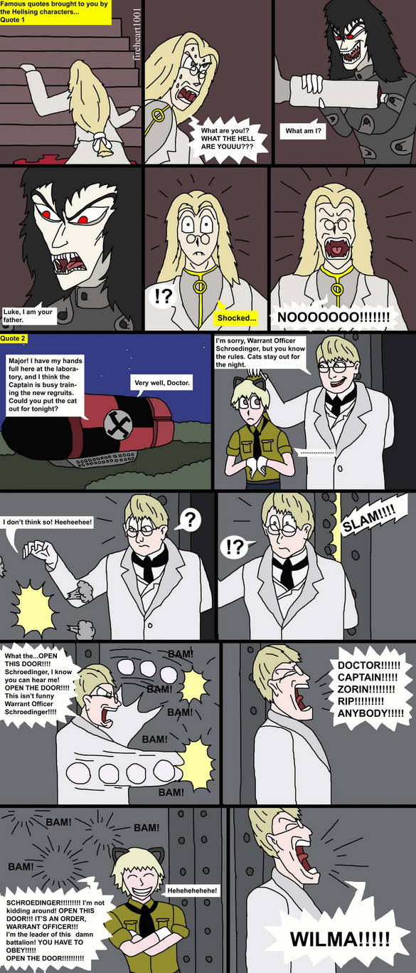 Hellsing bloopers 13-Quotes by fireheart1001 on DeviantArt