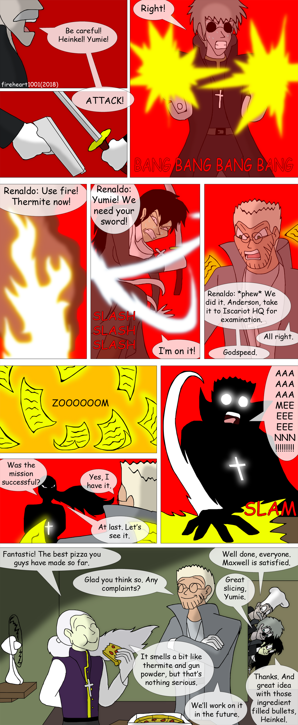 Hellsing bloopers 70 - Quickly by fireheart1001