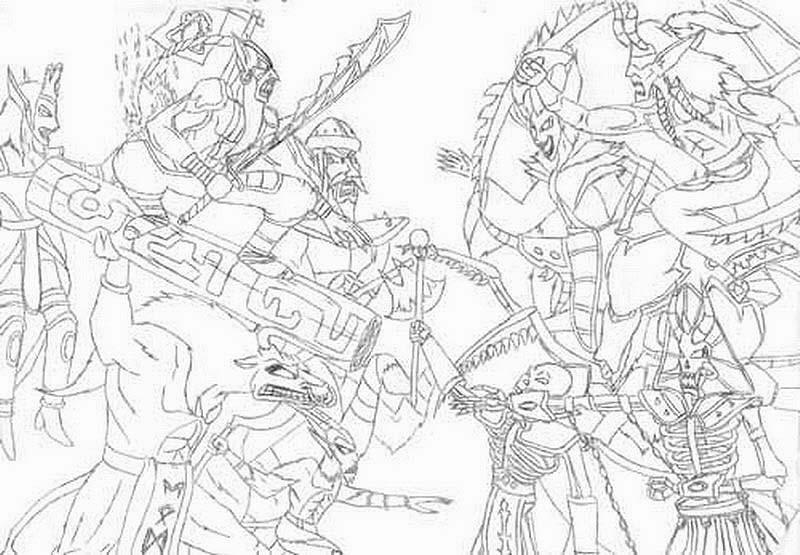 Tableau Battle Deviantart The big battle by fireheart1001 on DeviantArt