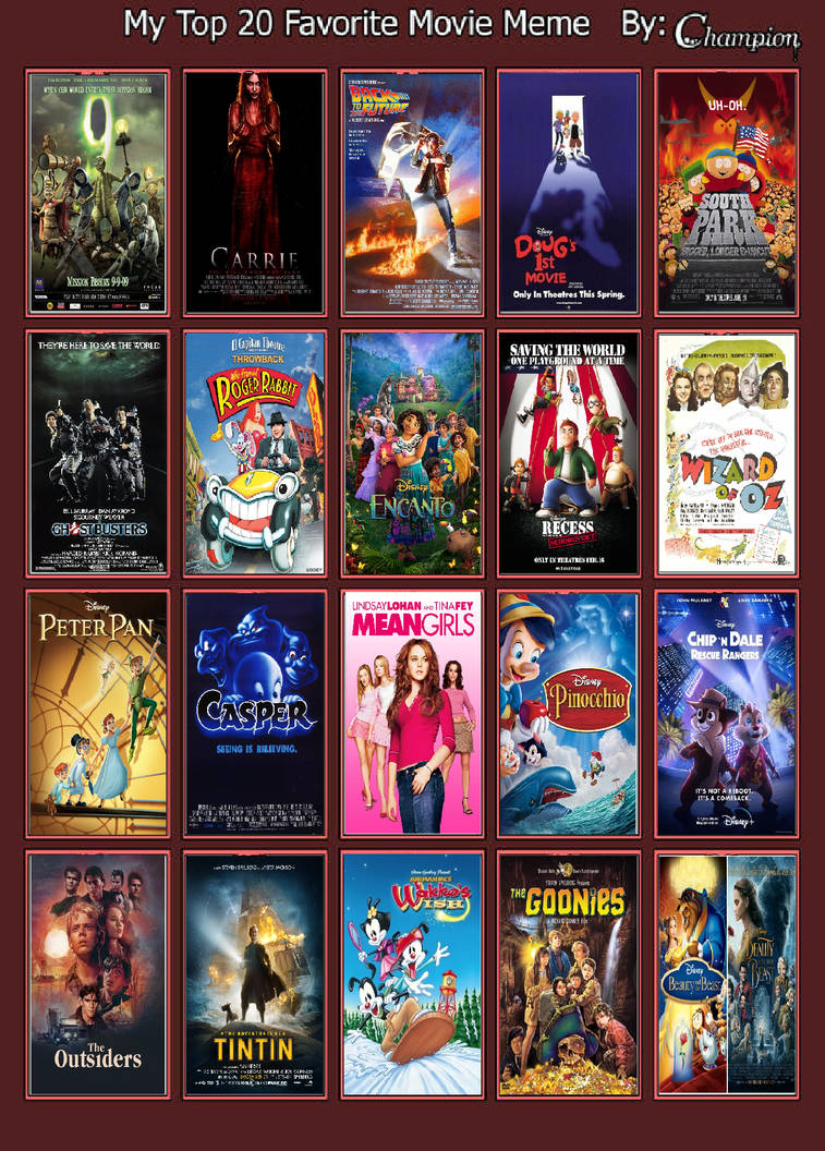 My Top 20 Favorite Movies By MorganTheFandomGirl On DeviantArt my-top-20-favorite-movies-by-morganthefandomgirl-on-deviantart