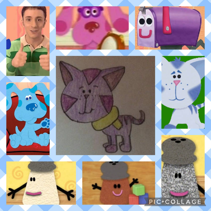 CT Blues Clues Cast With Lavender by on DeviantArt