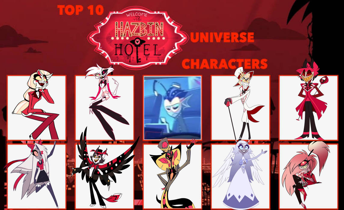 My Top Ten Favorite Hazbin Hotel Characters by MorganTheFandomGirl on ...