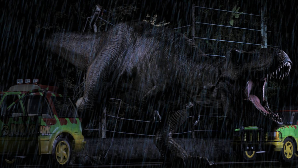 Jurassic Park TRex Breakout by TrexGamerMan on DeviantArt