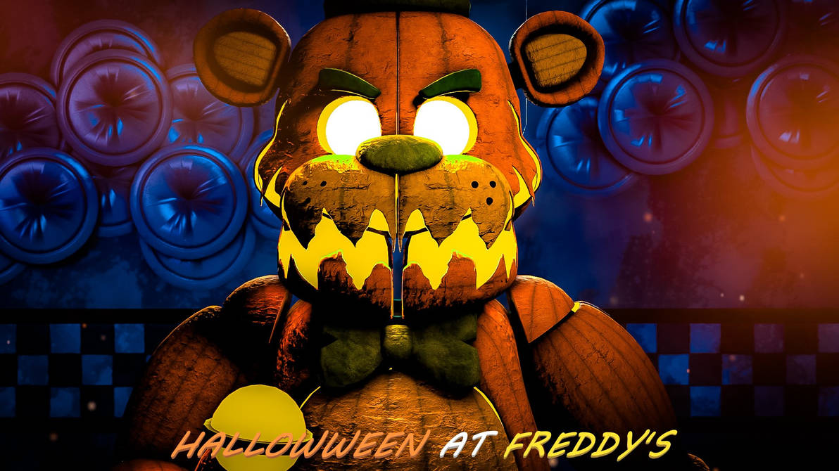 Pumpkin Freddy by TrexGamerMan on DeviantArt