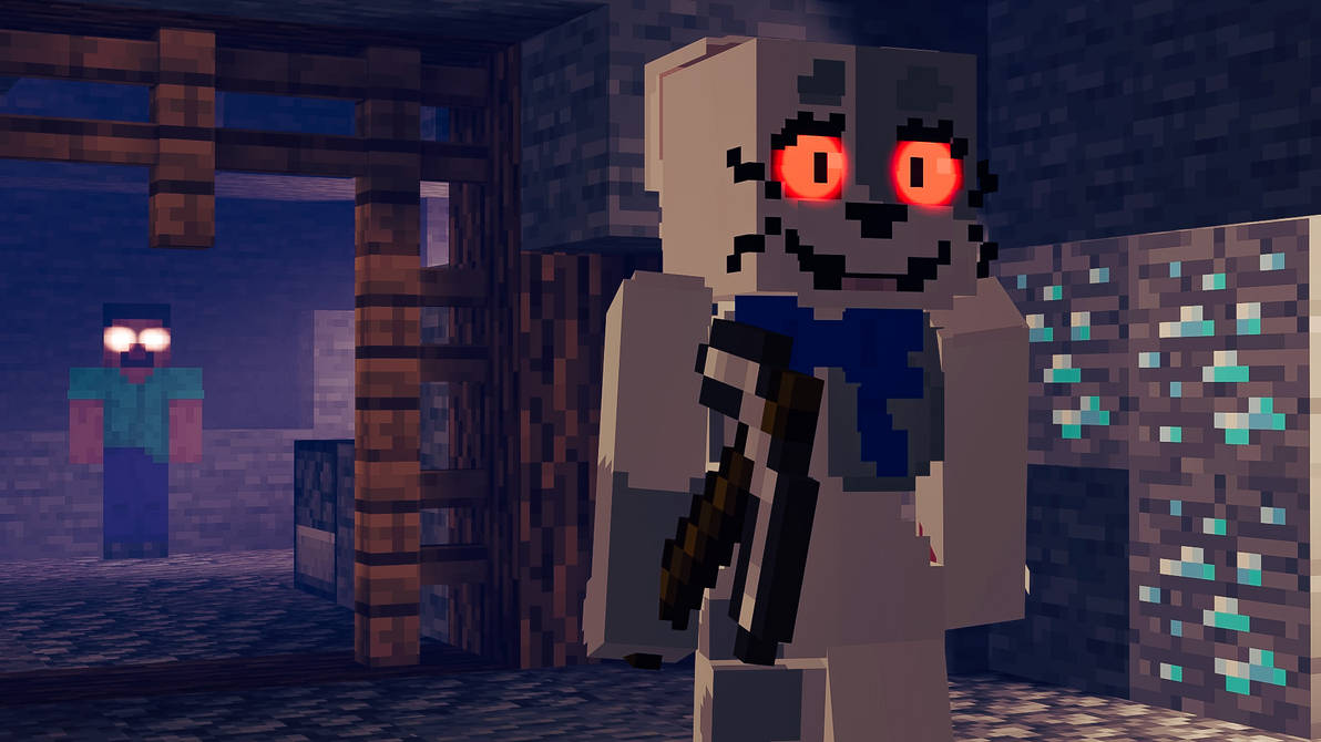Vanny The Rabbit Minecraft Vanny Play's Minecraft by TrexGamerMan on DeviantArt