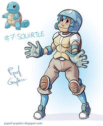 Squirtle girl by camaradepopof