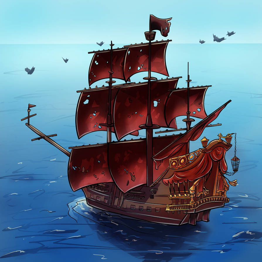 Queen Anne's Revenge by camaradepopof on DeviantArt