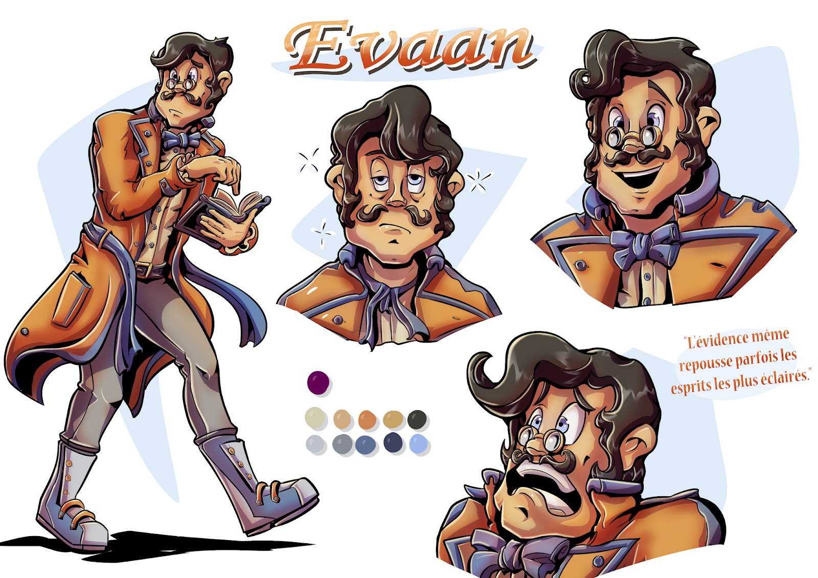 Creative Evaan Evaan Character Sheet by camaradepopof on DeviantArt