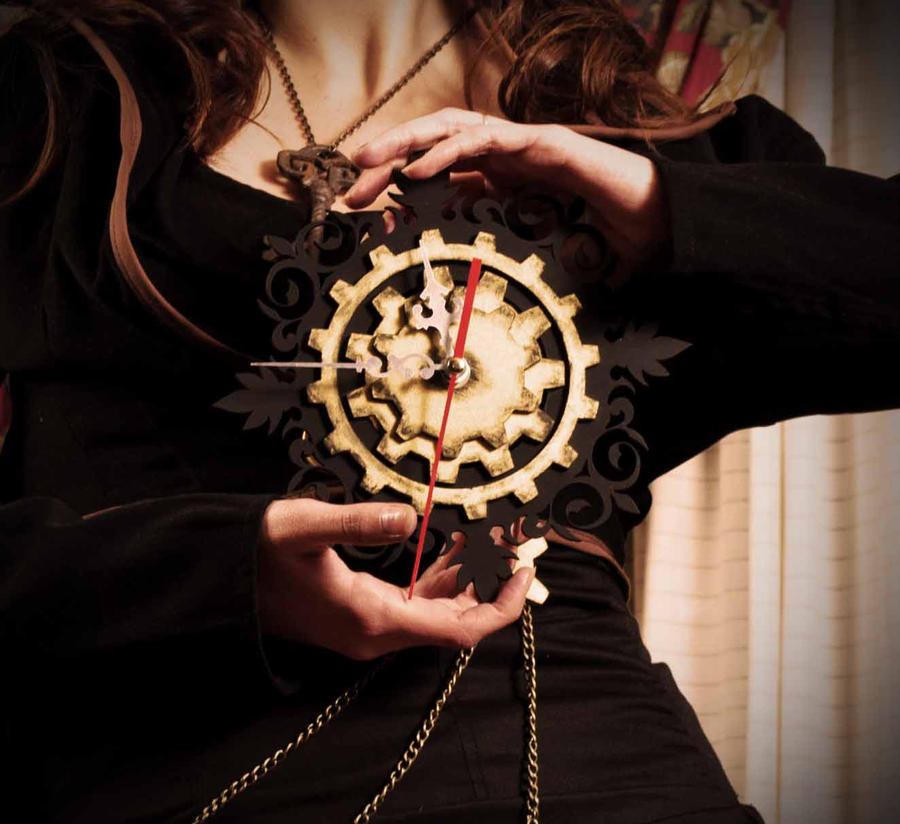 Steampunk Clock by SailorFran on DeviantArt