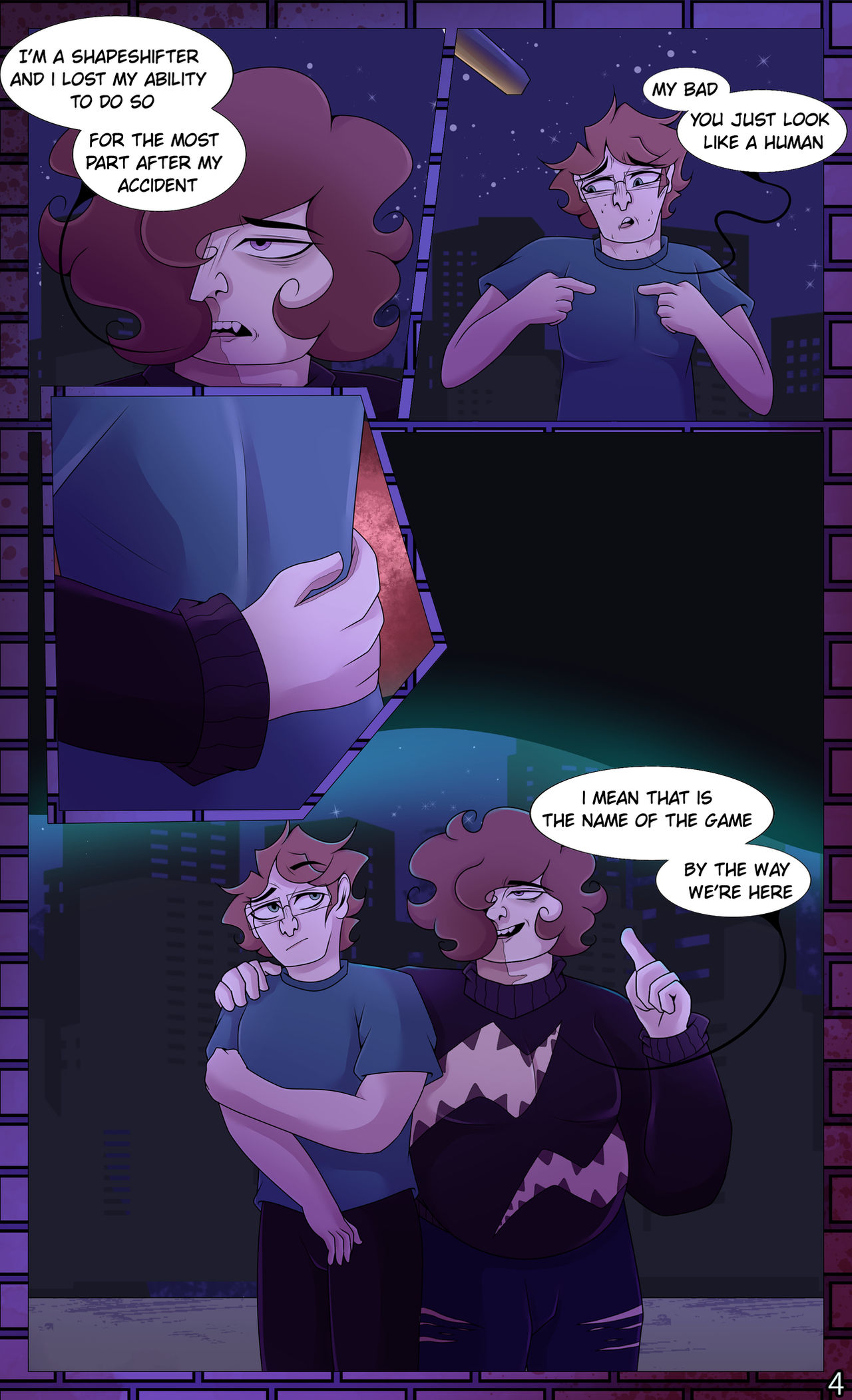 Webcomics Deviantart People Collide Webcomic Chapter 1 Page 4 by kadethebean on DeviantArt