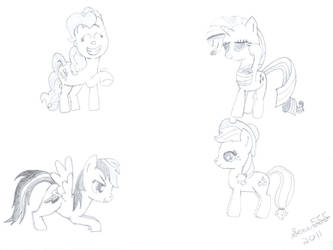 Pony Sketches - 1 of 2