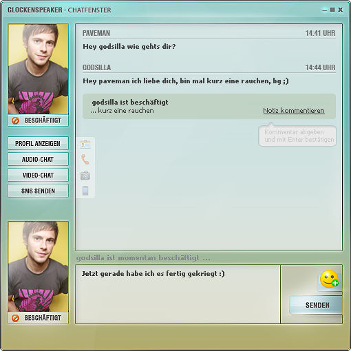 InstantMessenger Design - Chat by Paveman on DeviantArt