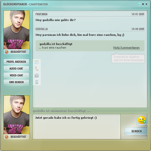 InstantMessenger Design - Chat