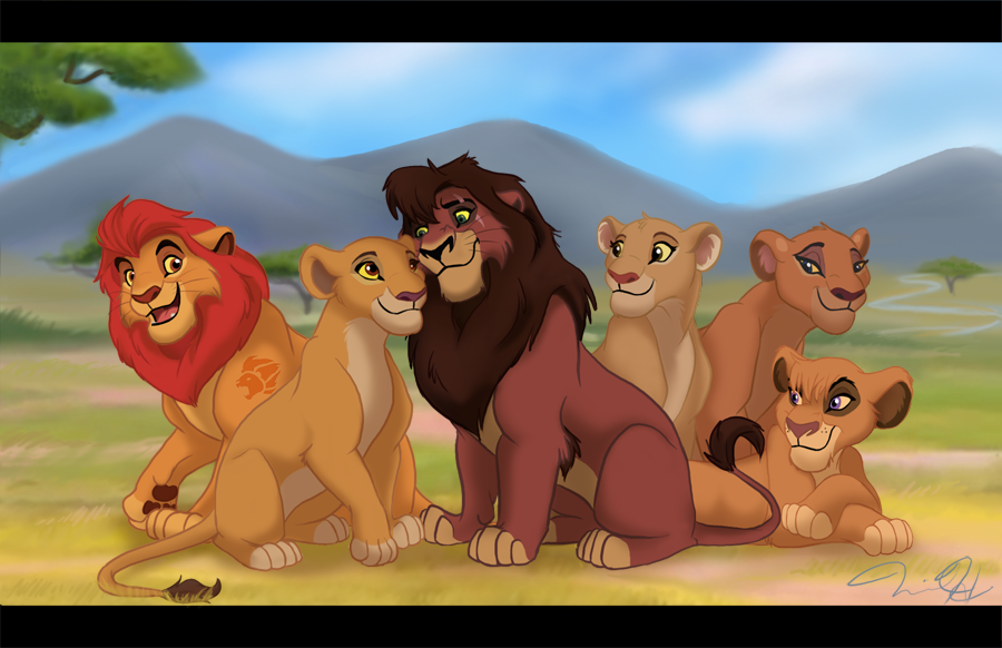 Kovu's Pride by Capricornfox
