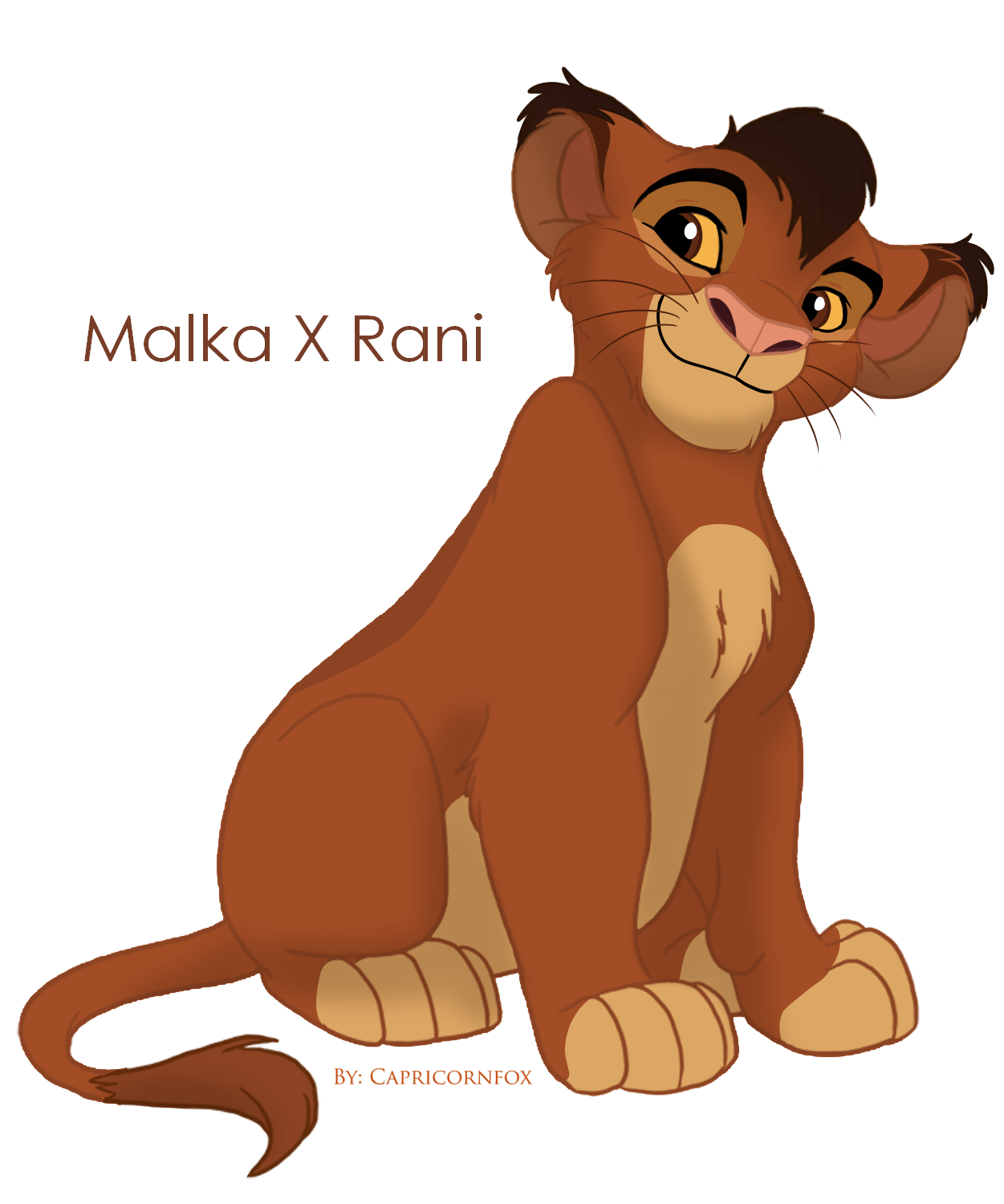 Grid Adopt Malka X Rani cub by Capricornfox on DeviantArt