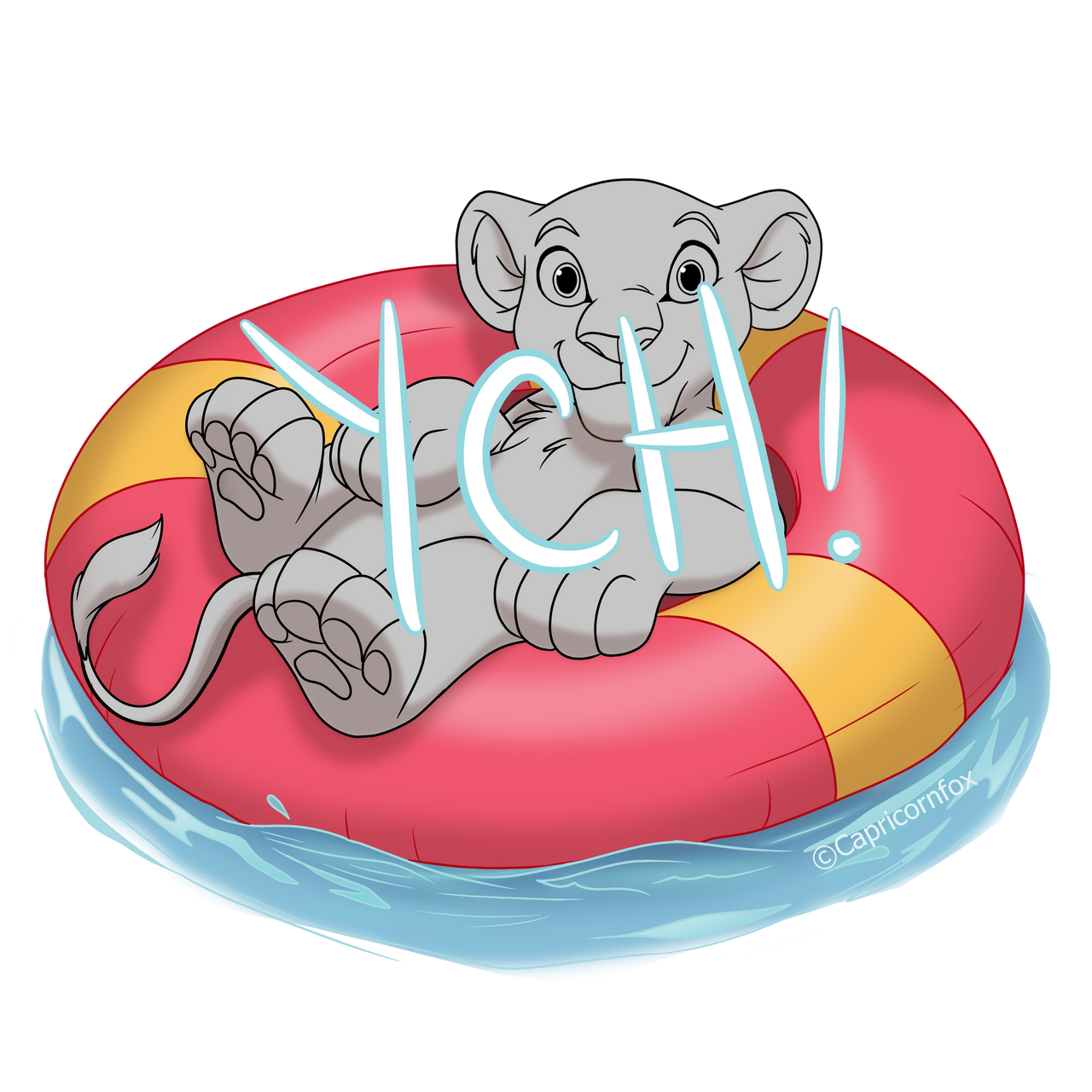 Party Ych Pool Party YCH by Capricornfox on DeviantArt