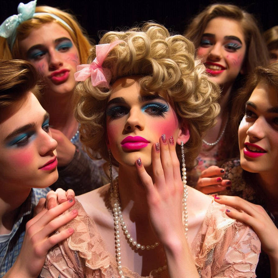 Sissy on stage! by td2031 on DeviantArt