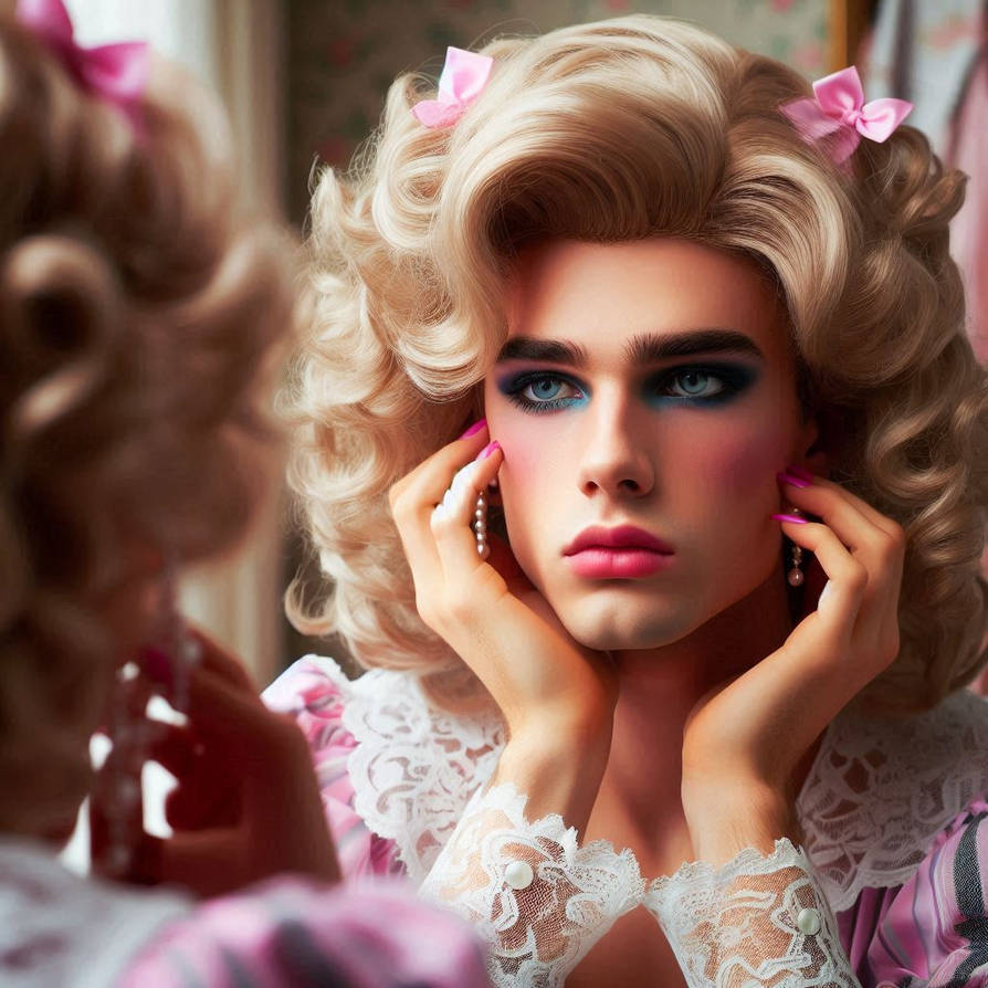 Contemplating his sissy future! by td2031 on DeviantArt