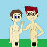 Lucas Nickle and Sherman Peabody (Naked)