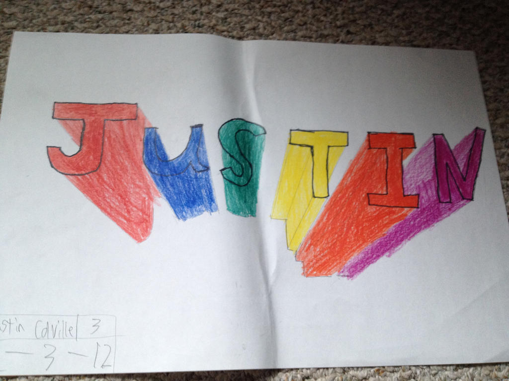 Justinholbert Notebook Deviantart Justin! by UltimateJKC1994 on DeviantArt