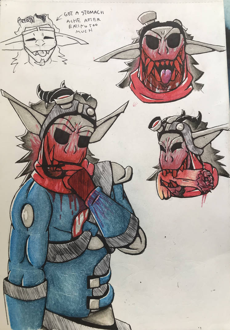 Bloody Dark Jak drawing (made for DJak_Is_Hungry) by DarkDaxter2009 on ...