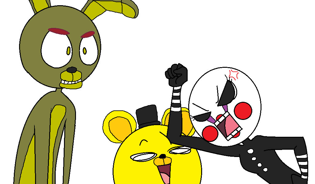 Spring Puppet Fnaf Springtrap Stop Puppet Angy Golden Freddy by joze2004 on DeviantArt