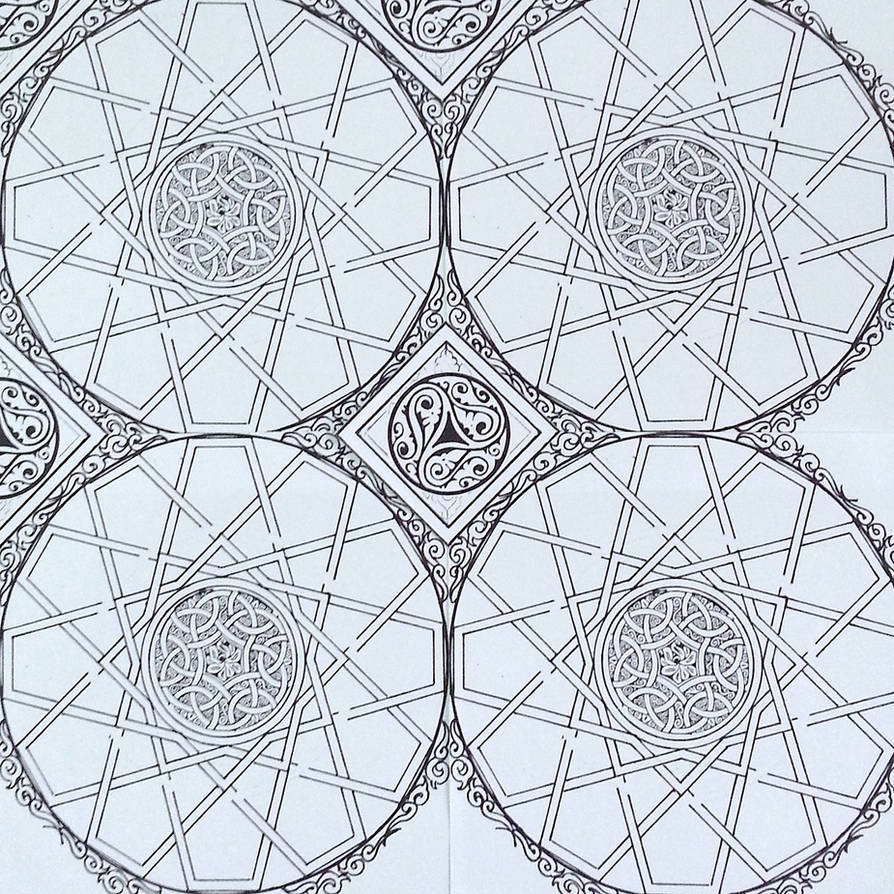 Six-fold rosette by jeffzz111 on DeviantArt