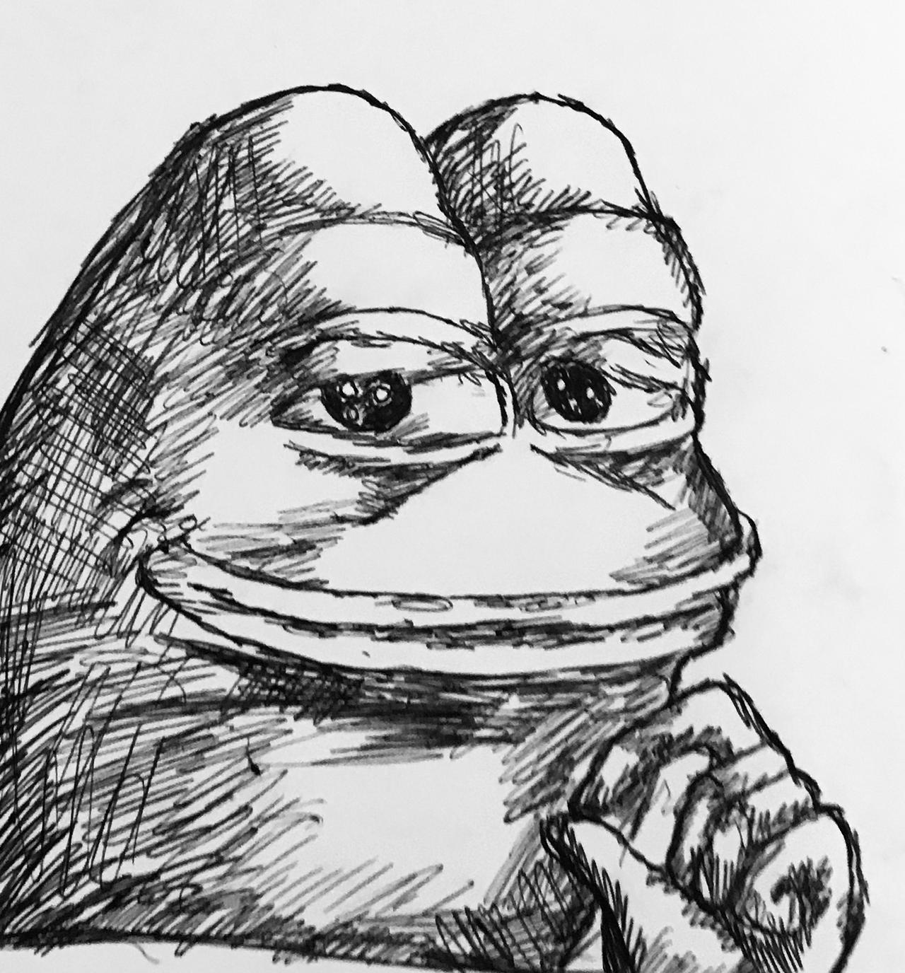 Pepe meme drawing by MisterTwig on DeviantArt