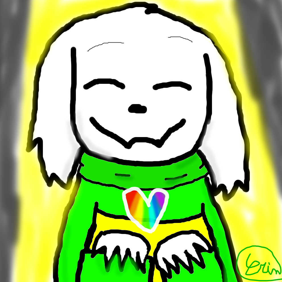 Glitchtale-Asriel by ErinNO1 on DeviantArt