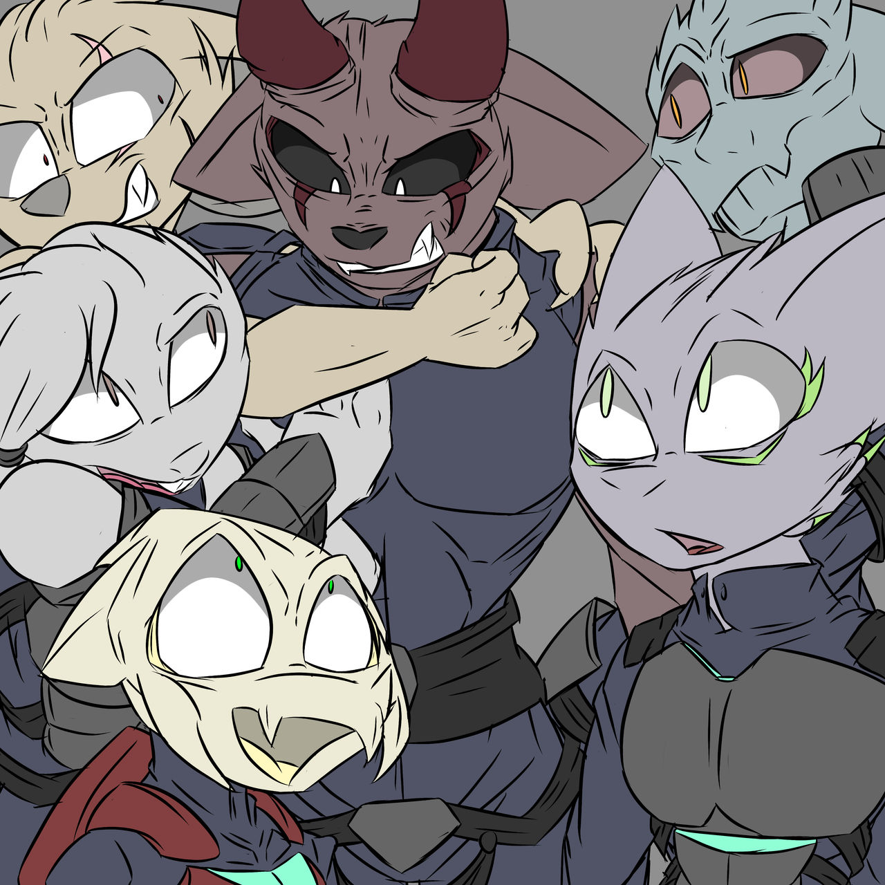 under one banner