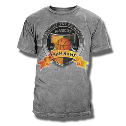 Basketball T-shirt Design Vector Template