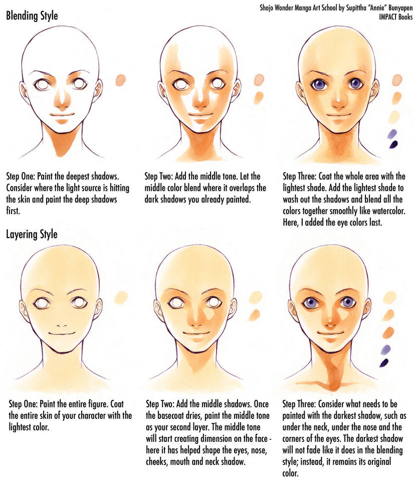How to Color Skin Tones by impactbooks