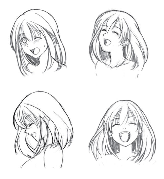 Drawing a Laughing Face by impactbooks on DeviantArt