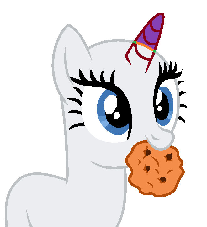 mlp rarity eat cokie (base 40) by marceliana-2 on DeviantArt