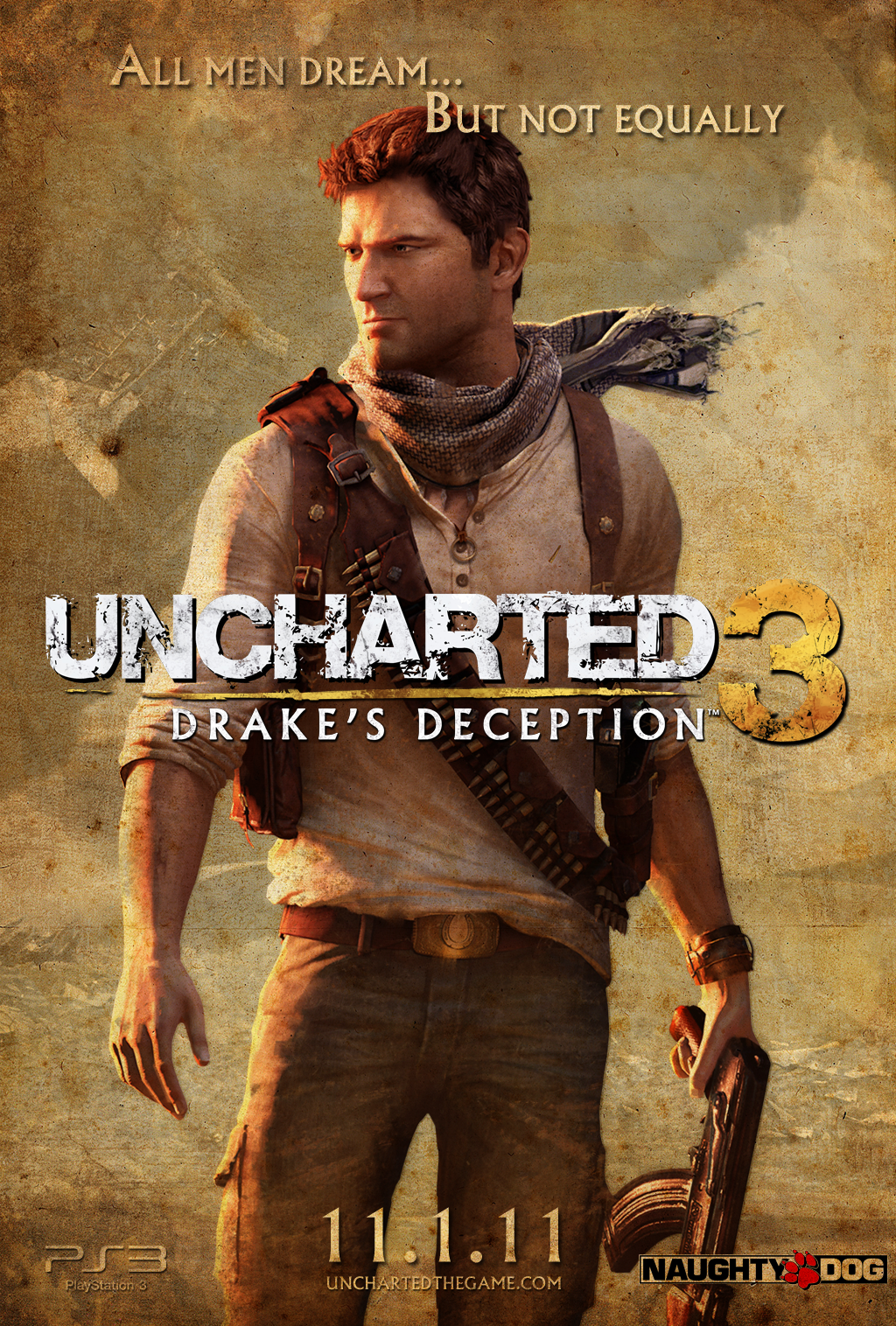 Uncharted 3 Teaser Poster