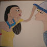 Pocahontas and john smith