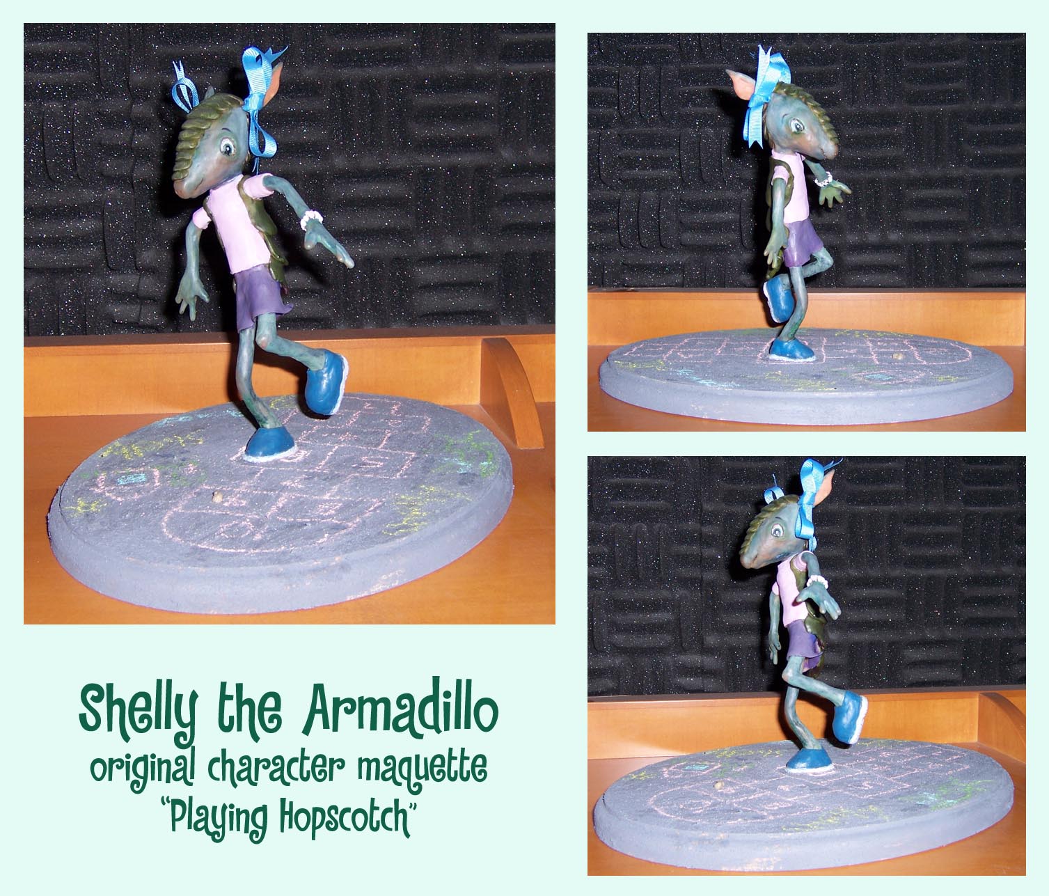 Shelly Maquette - Hopscotch