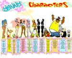 Yenny Character Lineup