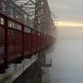 The bridge across the fog