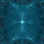 Celestial feather of Icarus falling down