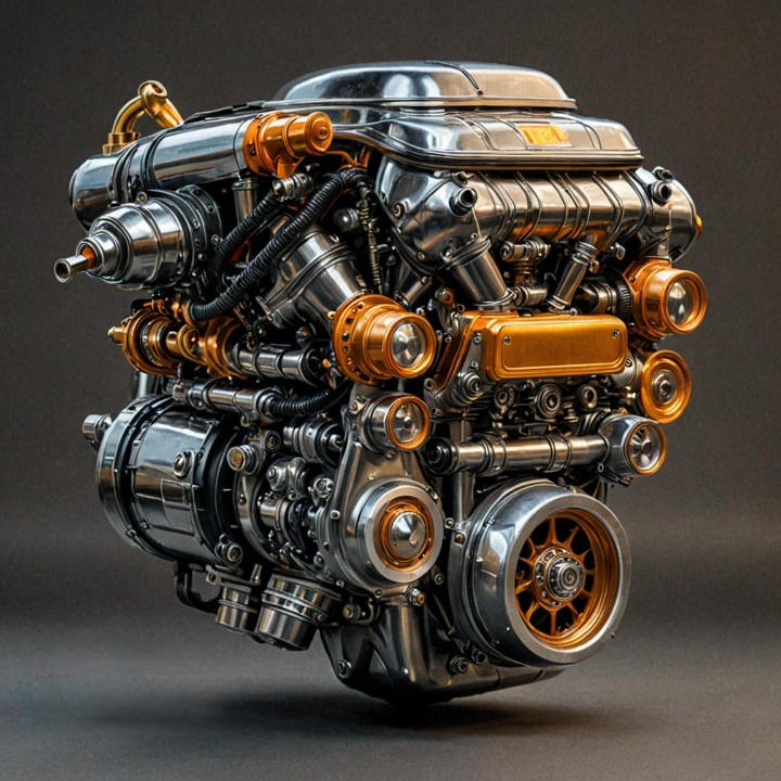 Diesel engine 3d model by MetaKuns on DeviantArt