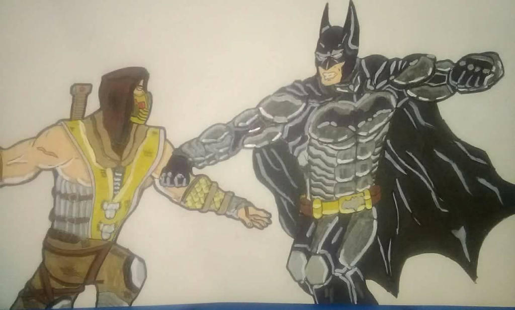Batman vs Scorpion by TheD138 on DeviantArt