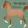 Nordanner foal 1725 design