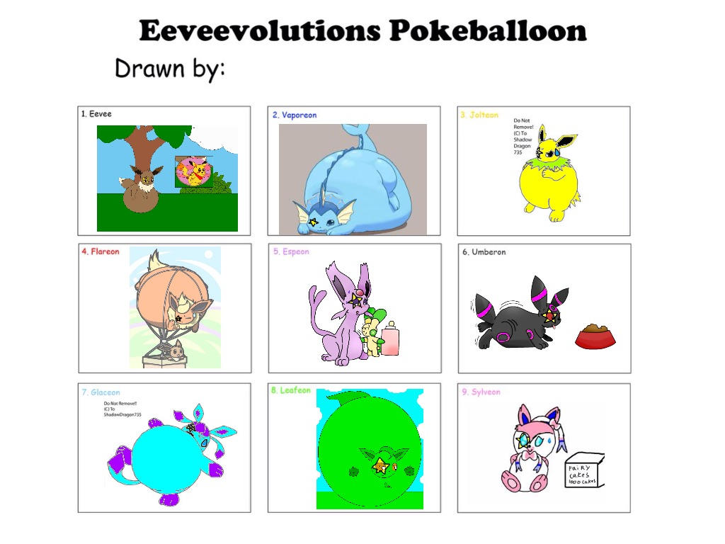 Eevee Inflation Darklight's Eevee Inflation Meme by AsheAndCJThePikachus on DeviantArt