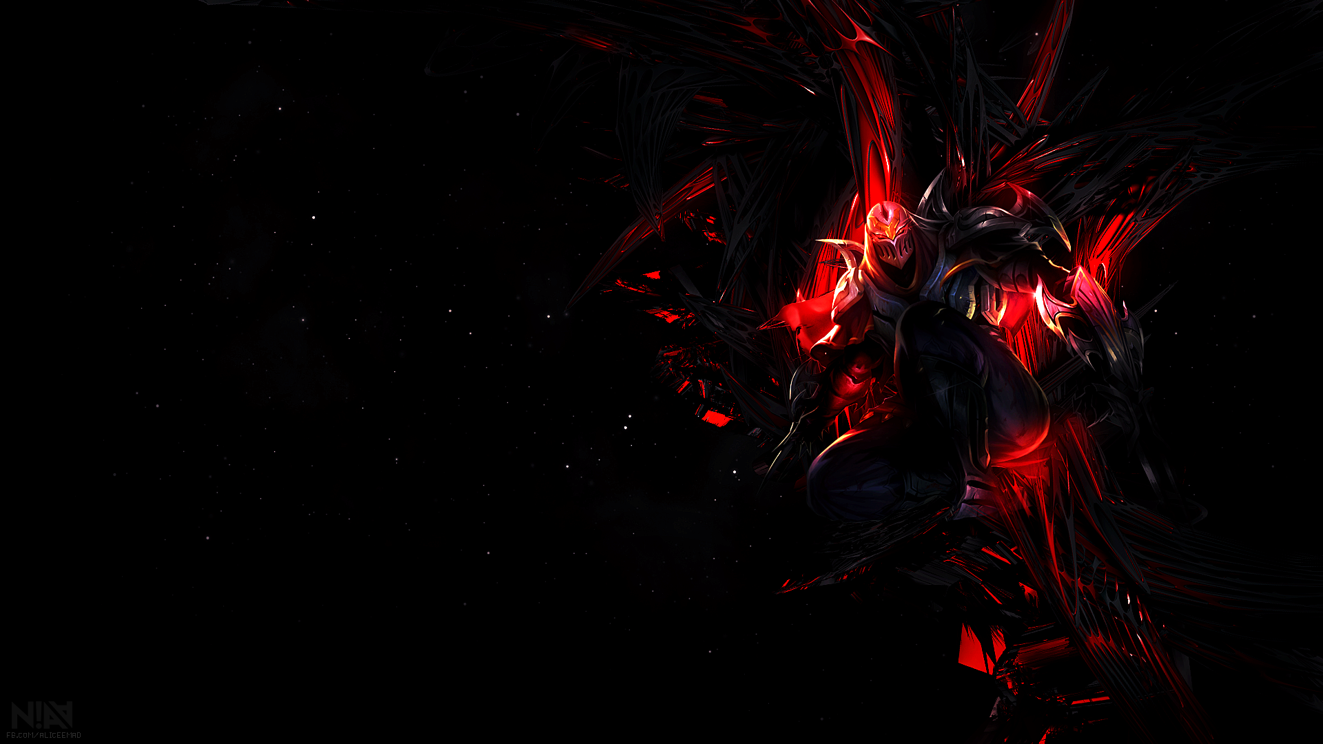 League of Legends Wallpaper - Zed by AliceeMad on DeviantArt League of Legends Wallpaper - Zed by AliceeMad on DeviantArt