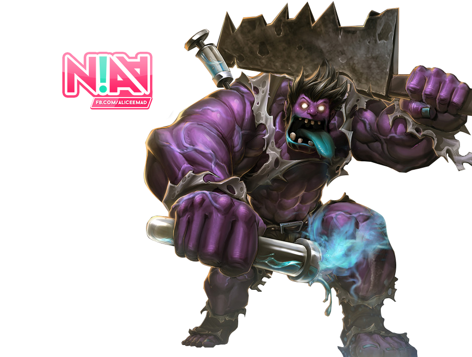 Dr Mundo Render - League of Legends by AliceeMad on DeviantArt