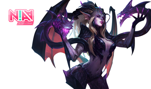 Dragon Sorceress Zyra Render - League of Legends