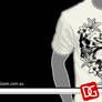 skulls and lilies tshirt