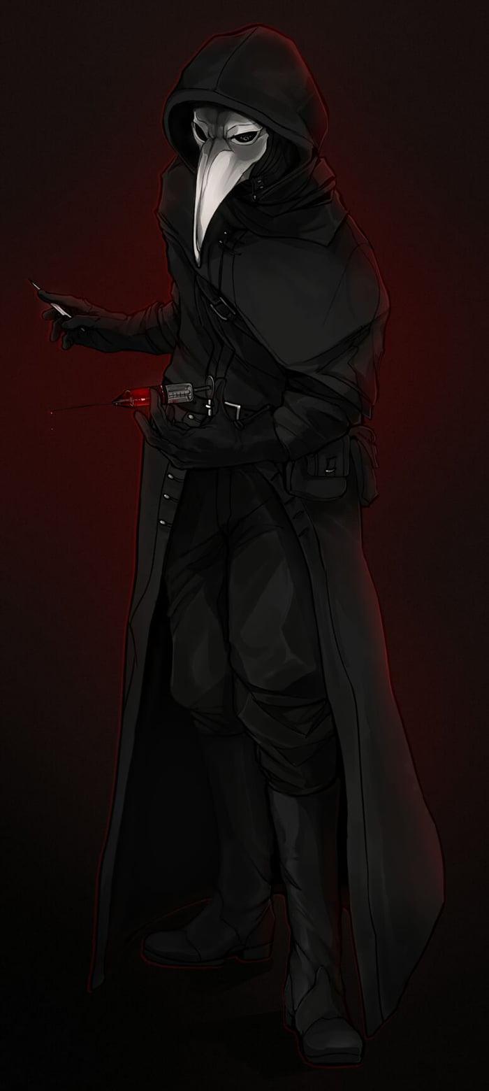 SCP portraits : SCP049 A.K.A Plague Doctor by Lappystel on DeviantArt