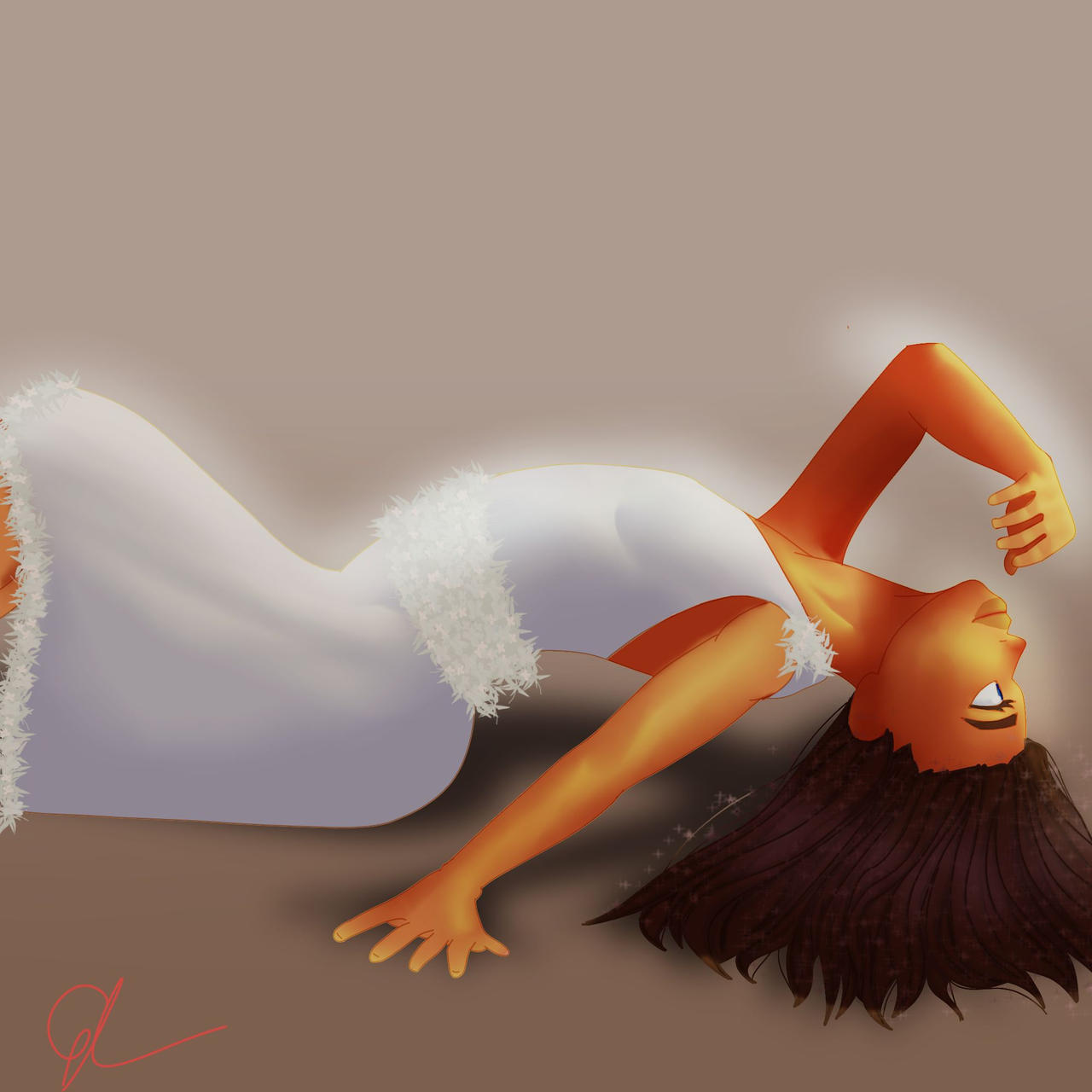 Girl in a dream